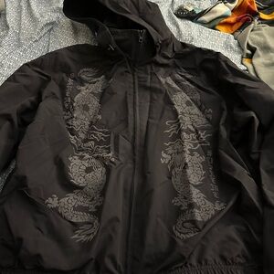 Supreme Dragon Rain Jacket—NWOT